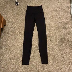 Lululemon high waisted wonder-under leggings